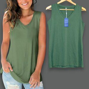 New!  SAMPEEL Women's Sz S Casual Shirts Tunic Tank Top